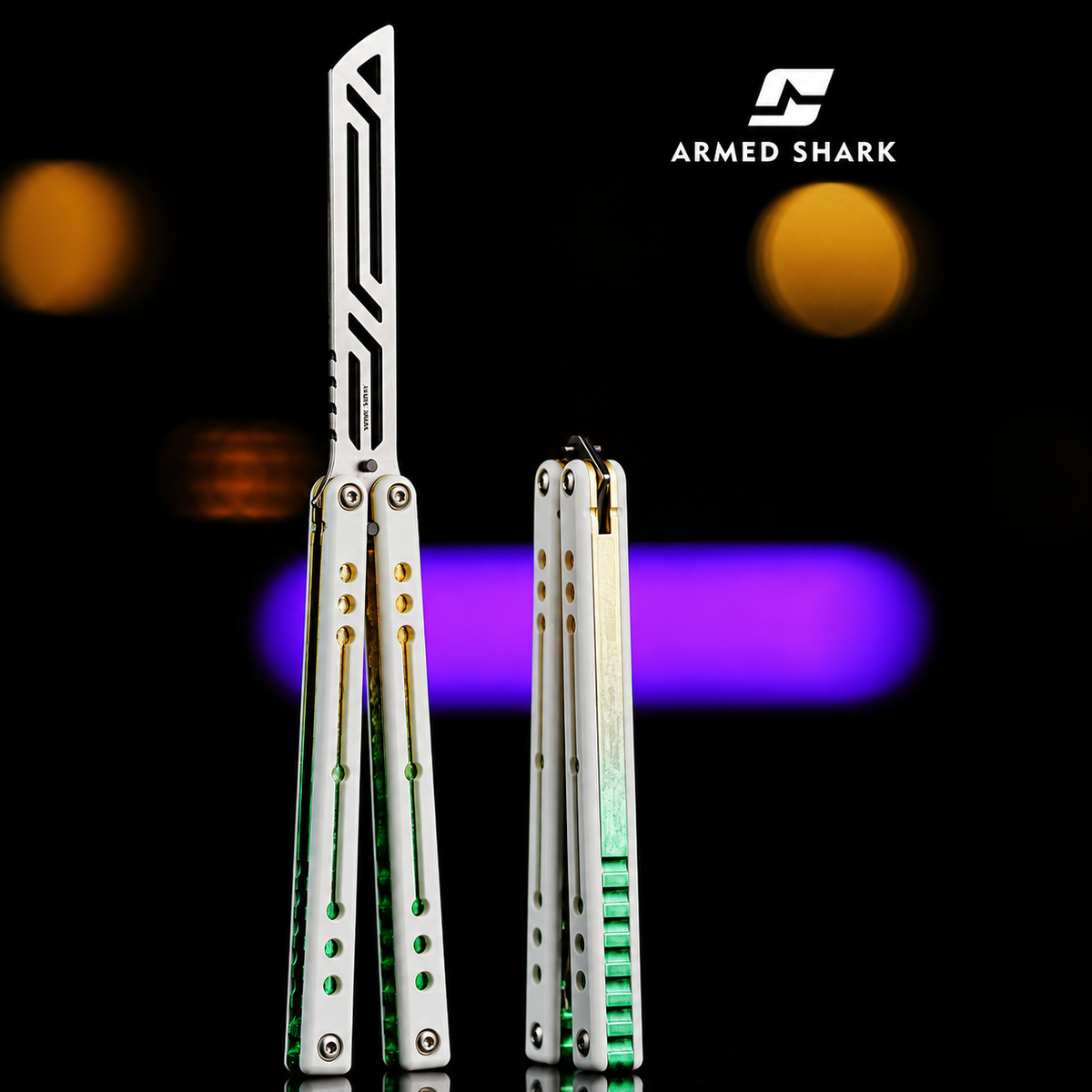 Armed Shark Nautilus Balisong Trainer