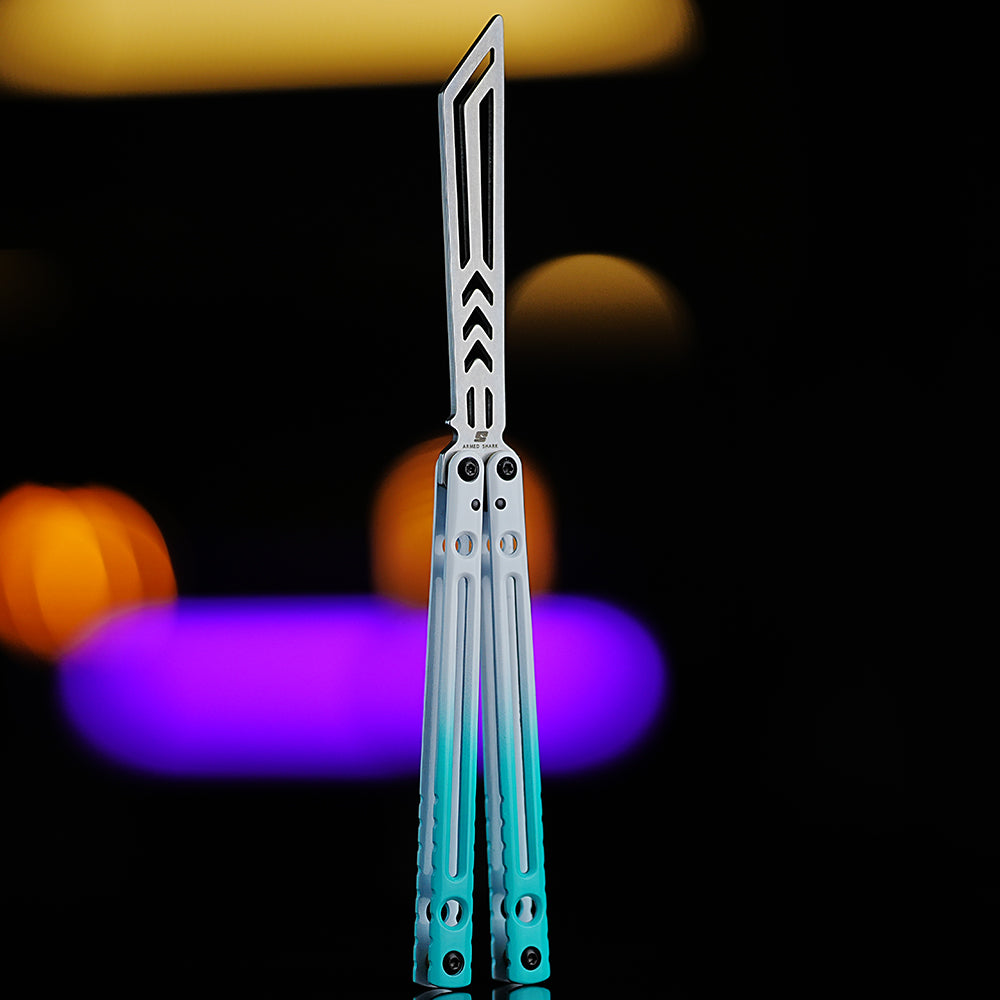 Armed Shark Dangerous Wanderer Balisong Trainer Knife