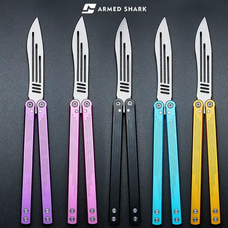 Armed Shark Gale Balisong Butterfly Trainer Knife