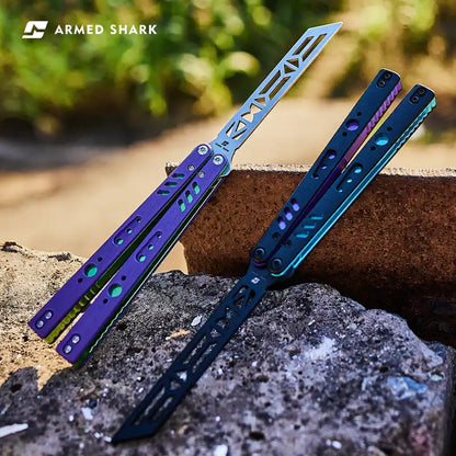 Armed Shark REP Balisong Butterfly Trainer Knife