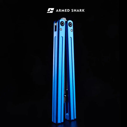 Armed Shark Squiddy V2 Balisong Butterfly Trainer Knife