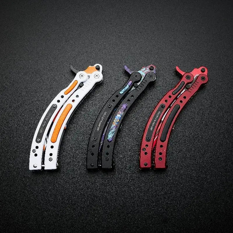 Armed Shark Balisong CSGO Butterfly Trainer Knife