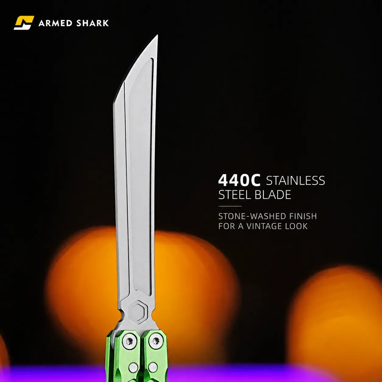 ArmedShark E-volve Hex Balisong Trainer