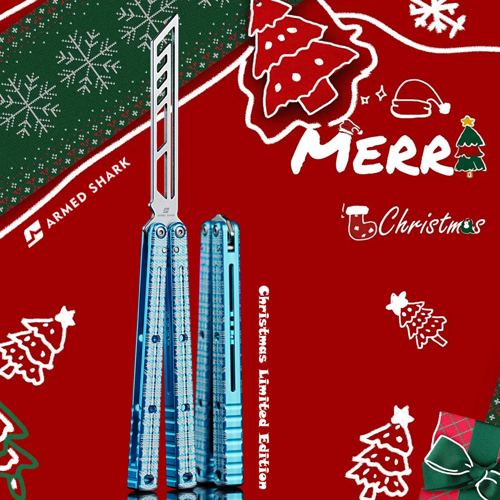 ArmedShark Christmas Limited Edition Balisong Trainer