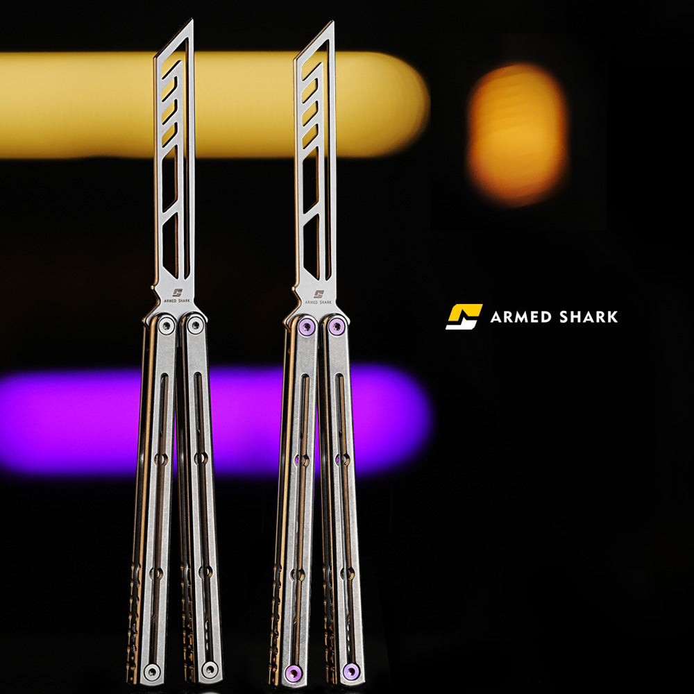 Armed Shark Krake Raken V3 Titanium Silvery Trainer – Sleek Finish