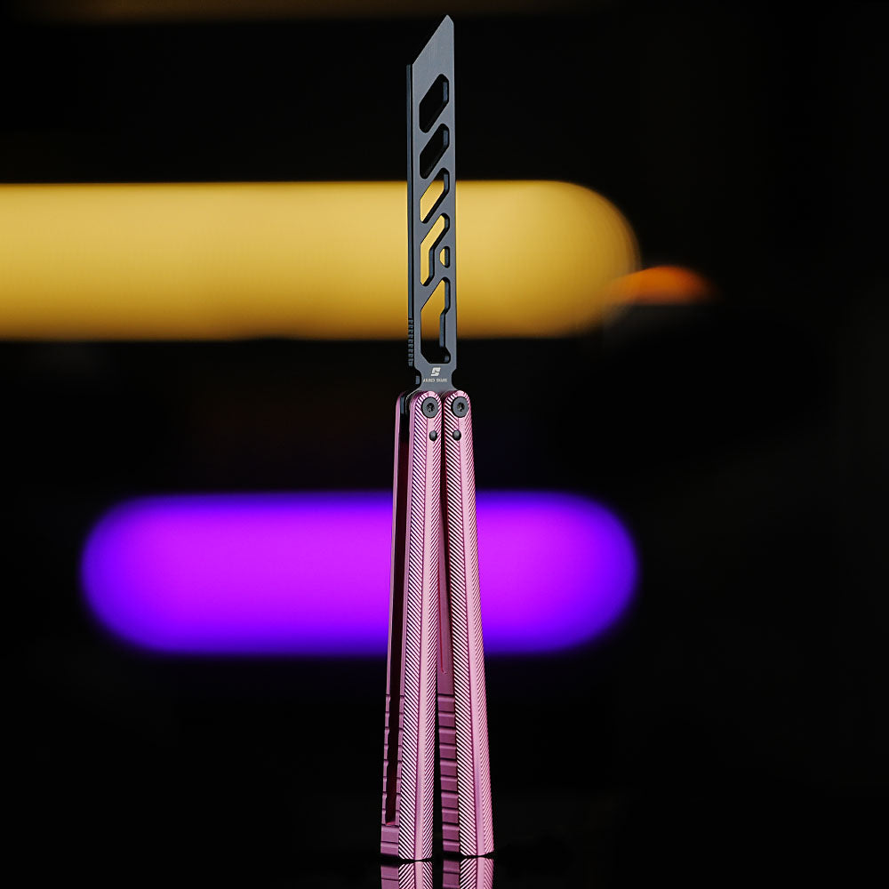 Armed Shark Pacific Ocean Balisong Trainer Butterfly Knife