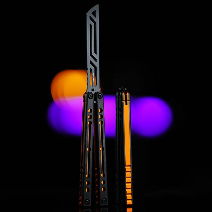 Black/Orange