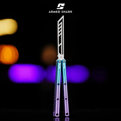 Armed Shark Krake Raken v3 Balisong Trainer