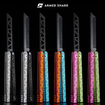 Armed Shark Original Balisong Butterfly Trainer Knife