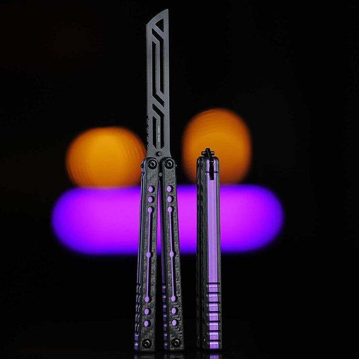 Carbon Fiber/Purple