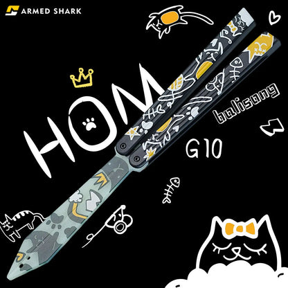Armed Shark HOM G10ST Balisong Trainer