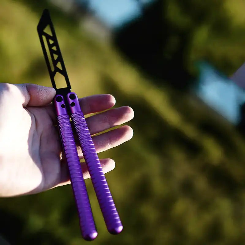 Armed Shark Balisong Sahara Butterfly Trainer Knife