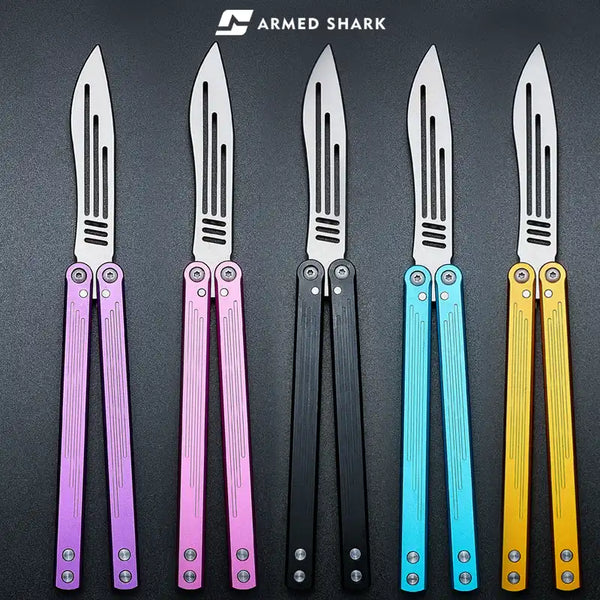 Armed Shark Balisong Gale Butterfly Trainer Knife