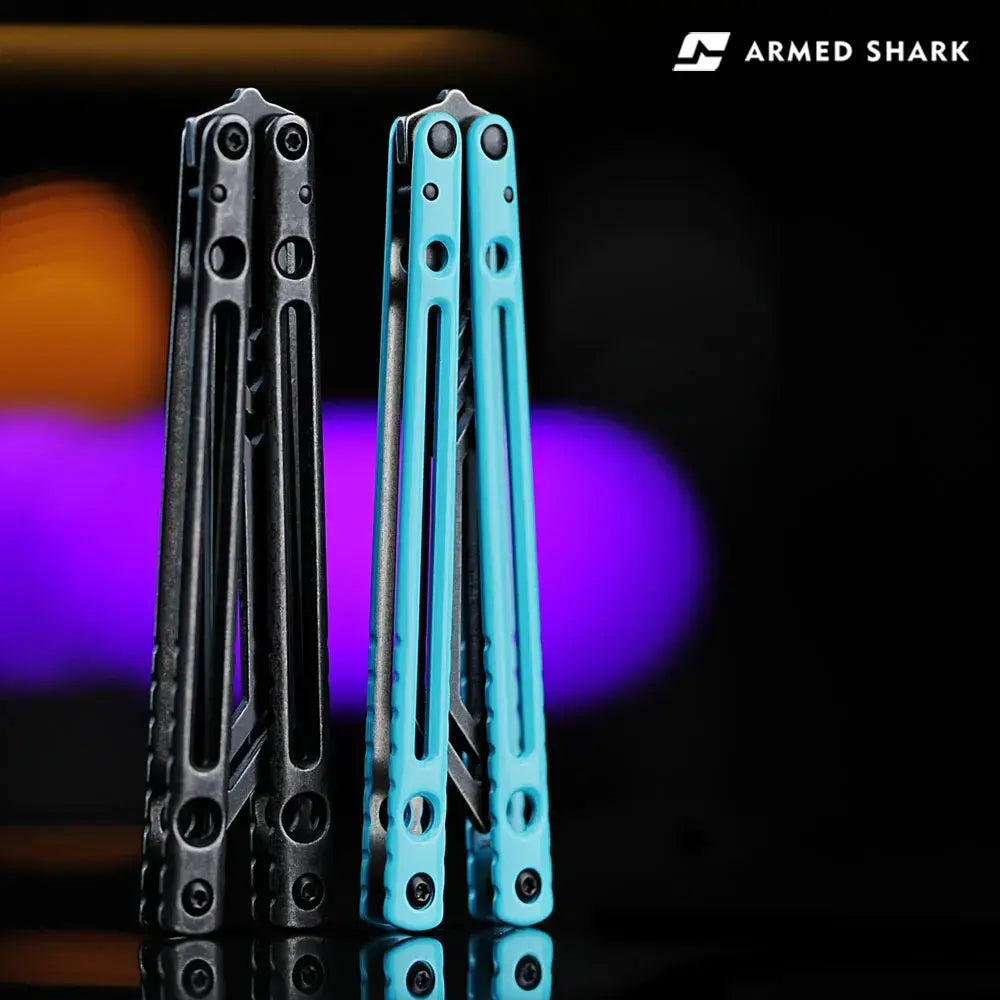 Armed Shark Dangerous Wanderer Balisong Trainer Knife