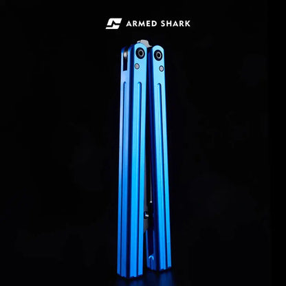 Armed Shark Squiddy V2 Balisong Butterfly Trainer Knife