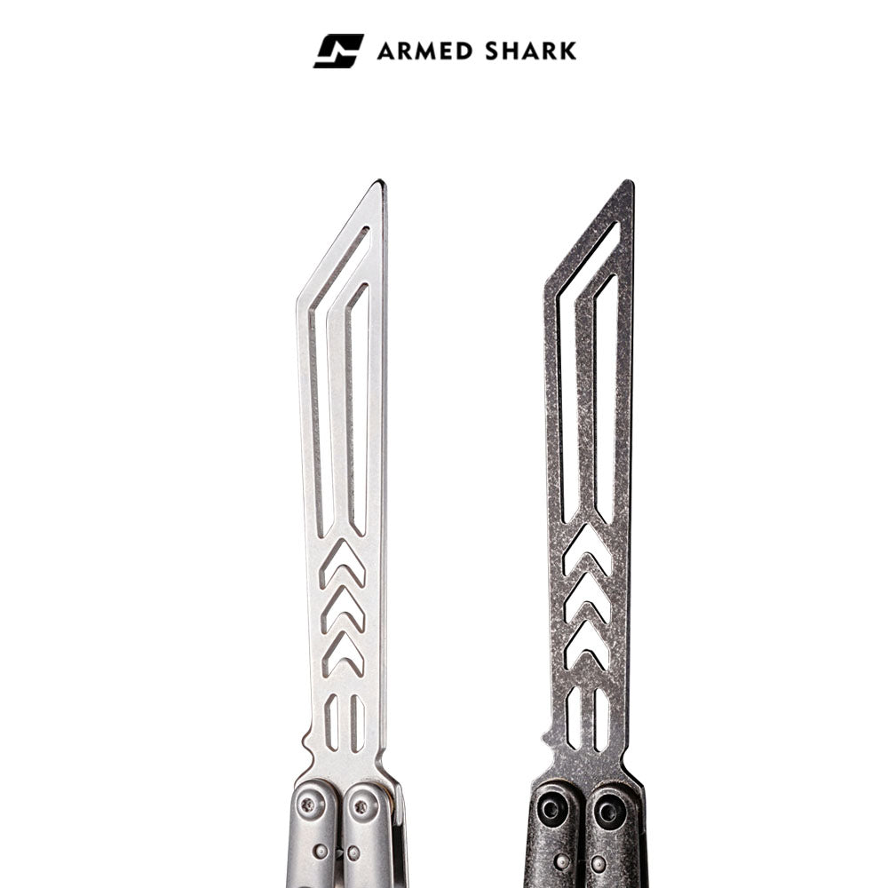 Armed Shark Dangerous Wanderer Balisong Trainer Knife