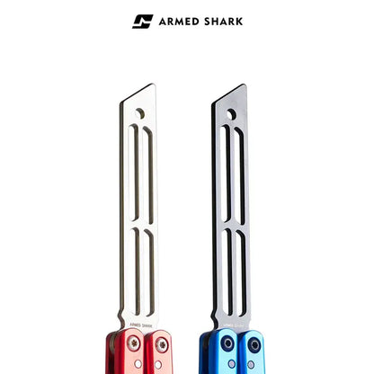 Armed Shark Squiddy V2 Balisong Butterfly Trainer Knife