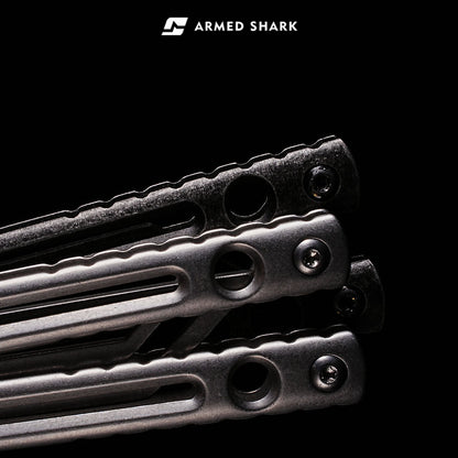 Armed Shark Dangerous Wanderer Balisong Trainer Knife