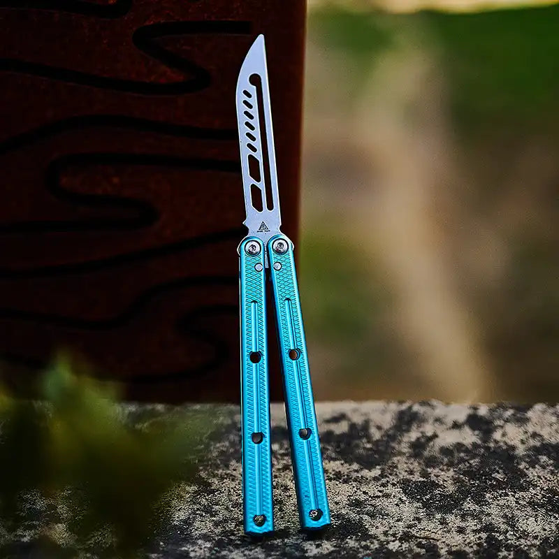 Armed Shark Balisong Mini Krake Raken Butterfly Trainer Knife