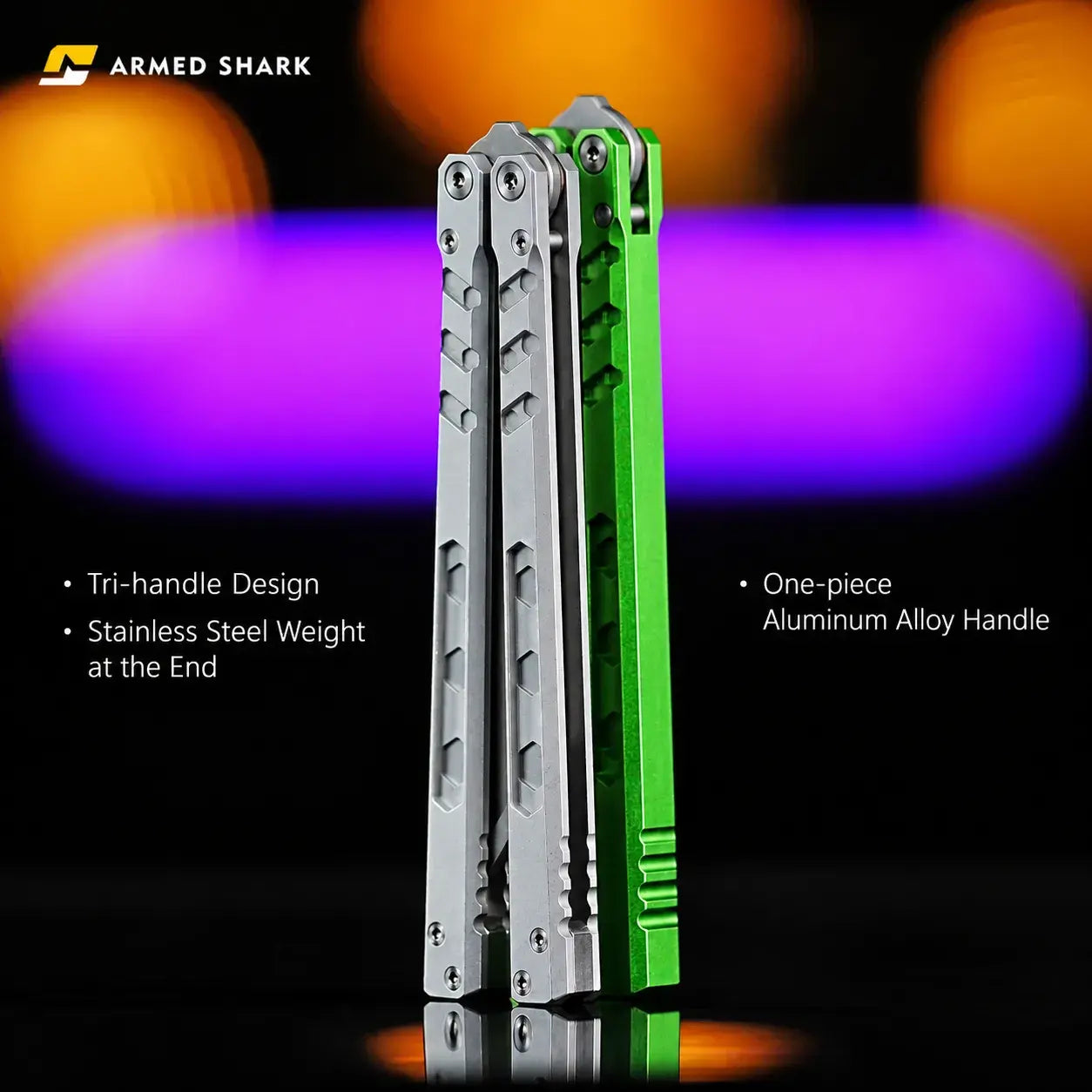 ArmedShark E-volve Hex Balisong Trainer