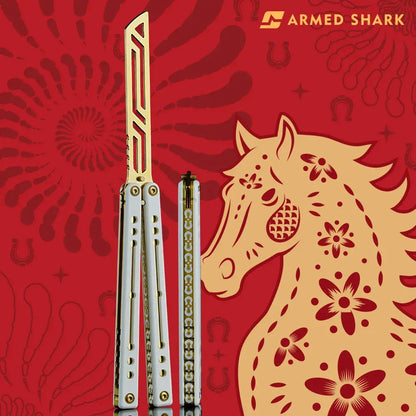 Armed Shark Nautilus Balisong Trainer