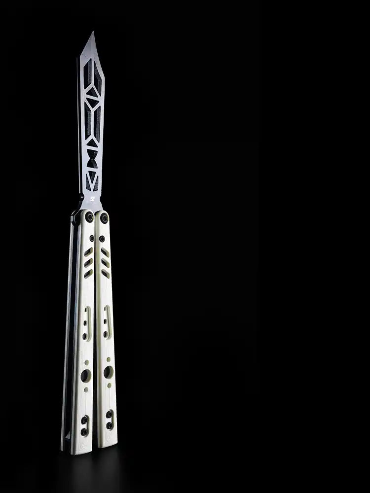 Armed Shark G10/Titanium REP Balisong Butterfly Trainer Knife