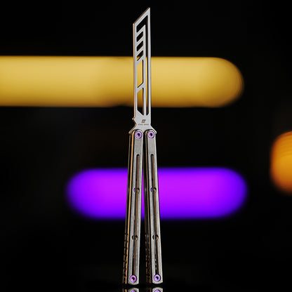 Armed Shark Krake Raken v3 Balisong Trainer Butterfly Knife