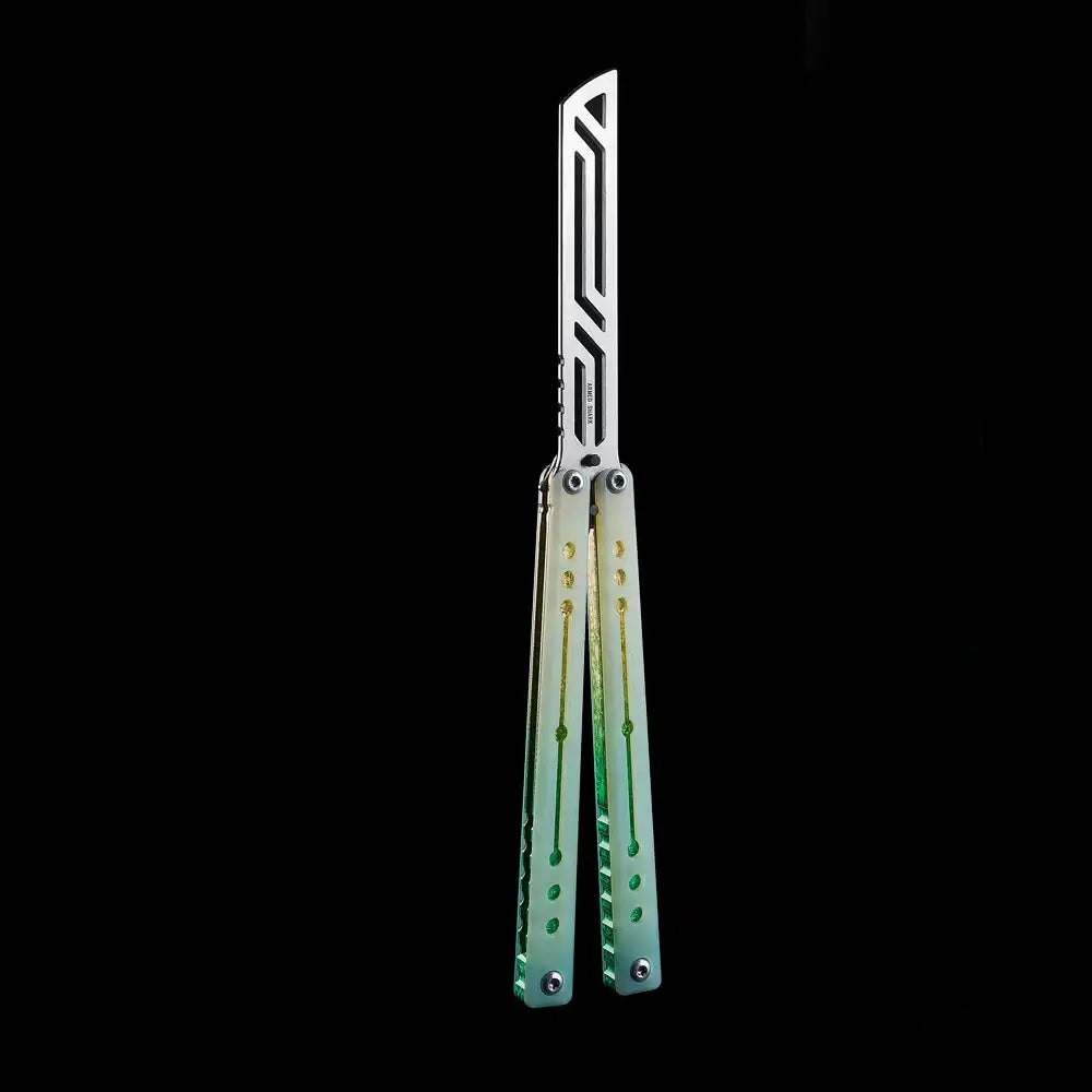 Armed Shark Nautilus V2 7075 Balisong Butterfly Trainer Knife