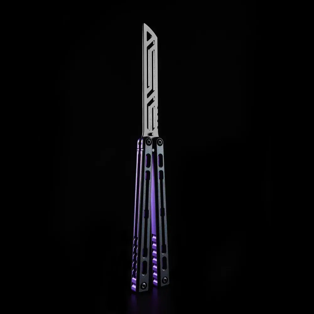 Armed Shark Nautilus V2 7075 Balisong Butterfly Trainer Knife