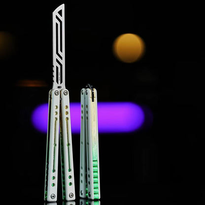 Armed Shark Nautilus V2 7075 Balisong Butterfly Trainer Knife