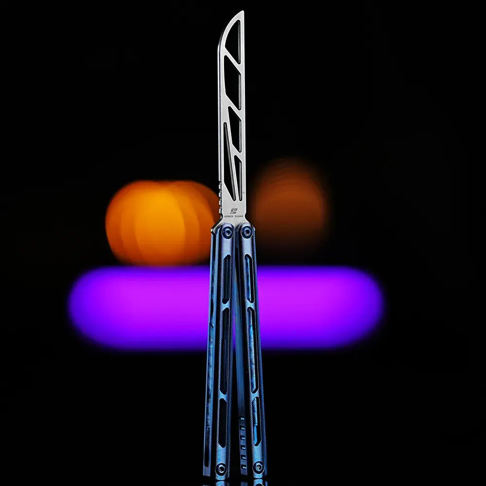 Armed Shark Tsunami Titanium Alloy Balisong