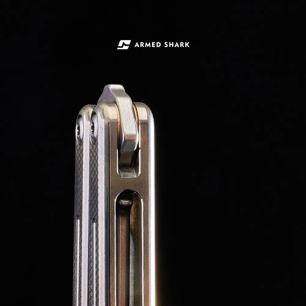 Armed Shark Krake Raken V3 Titanium Balisong Trainer – Balanced