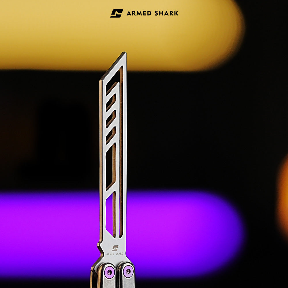Armed Shark Krake Raken V3 Titanium Silvery Trainer – Sleek Finish