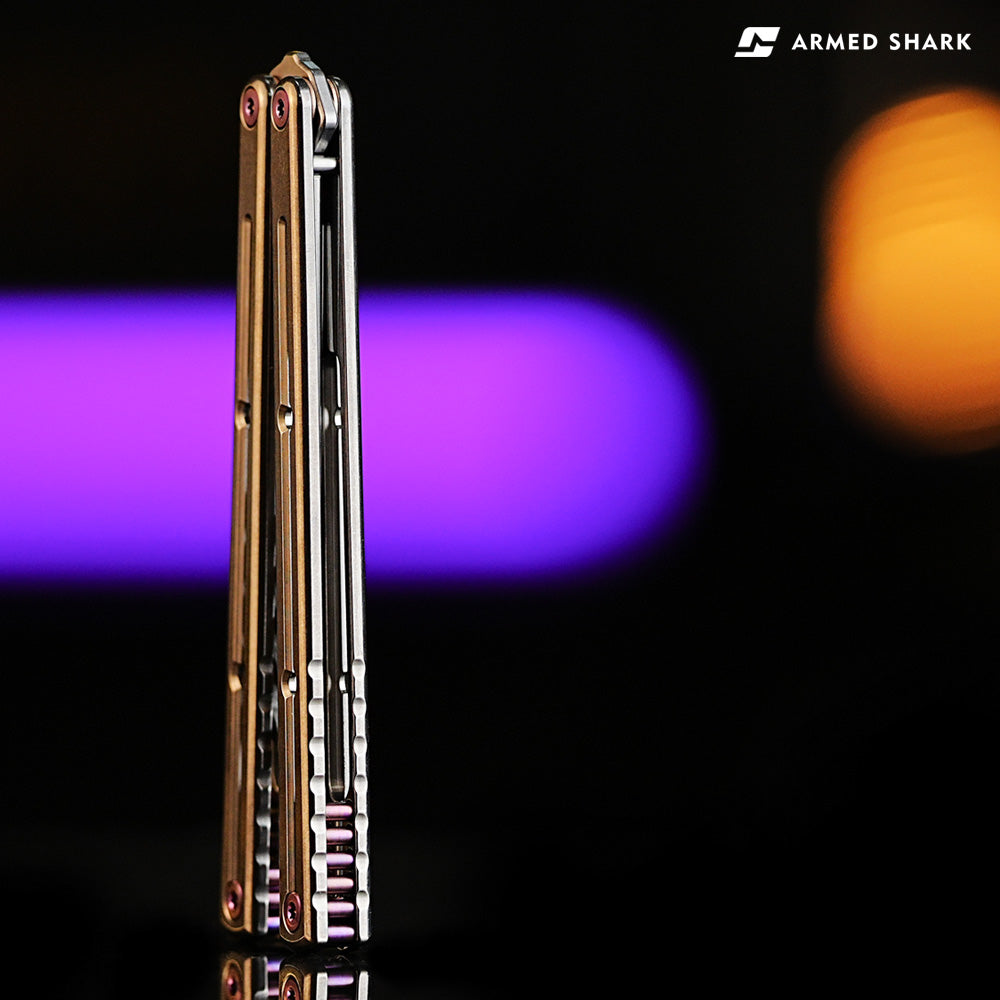 Armed Shark Krake Raken V3 Titanium Silvery Trainer – Sleek Finish