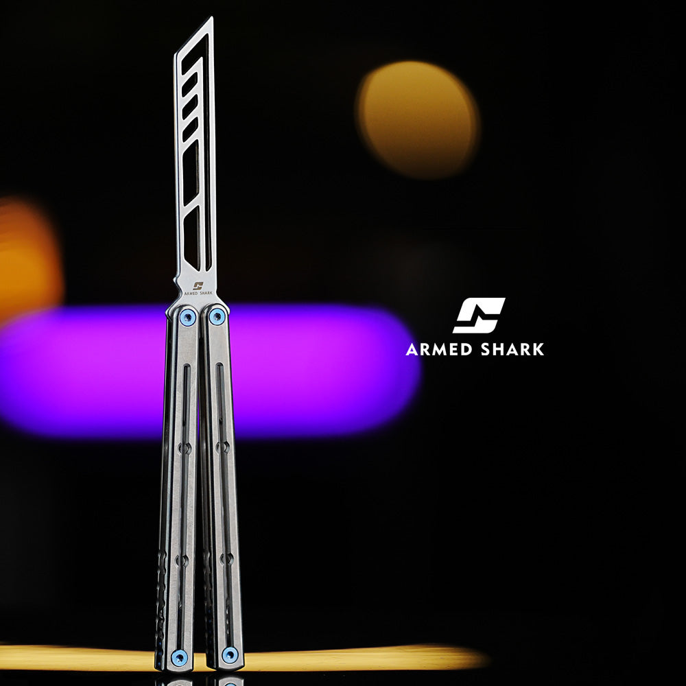 Armed Shark Krake Raken V3 Titanium Silvery Trainer – Sleek Finish