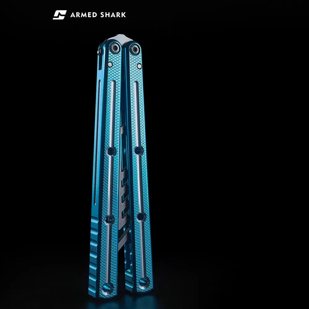 Armed Shark Krake Raken v3 Balisong Trainer – Butterfly Practice Armed Shark Krake Raken v3 Balisong Trainer – Butterfly Practice