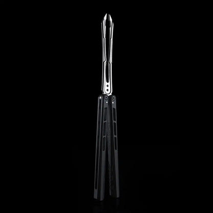 Armed Shark Shining Tuning Fork Balisong Trainer Knife