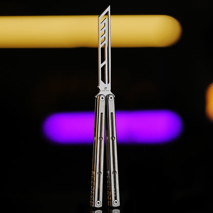Armed Shark Krake Raken v3 Balisong Trainer Butterfly Knife