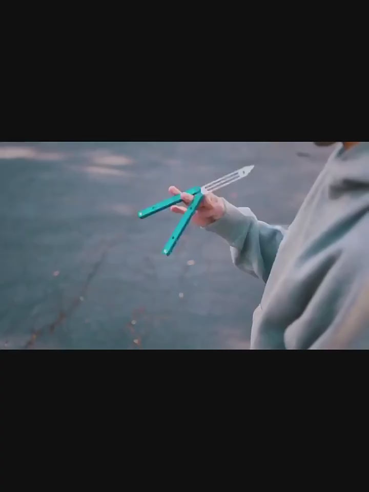Armed Shark Balisong Squidtrainer V4 7075 Aluminum Butterfly